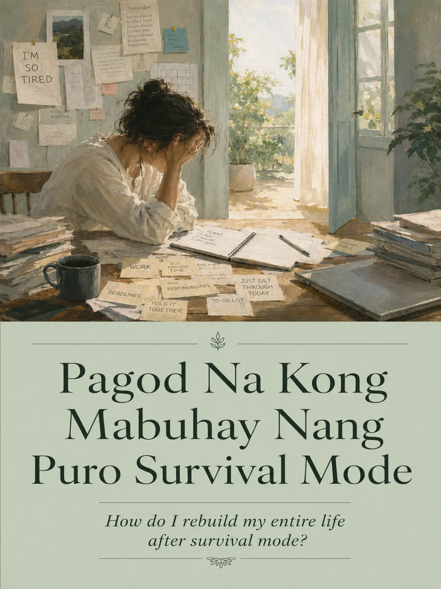 Pagod Na Kong Mabuhay Nang Puro Survival Mode book cover